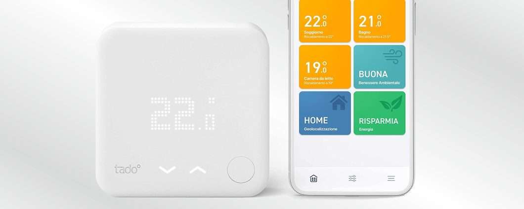 Tado°: il termostato smart che prevede i costi in bolletta