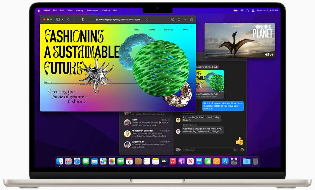MacBook Air (2022) con Apple M2