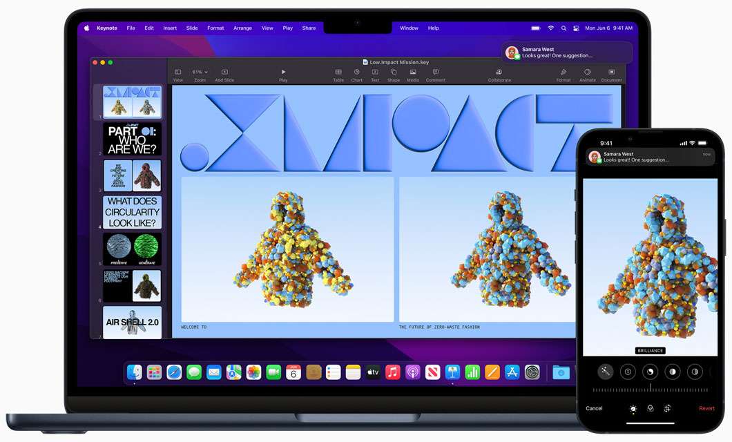 MacBook Air (2022) con Apple M2