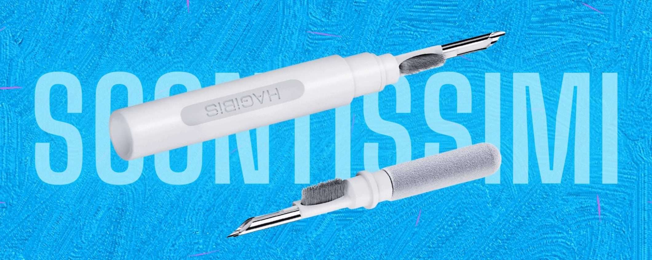 Auricolari sporchi? Il gadget che ti serve a pulirli è questo (9€)