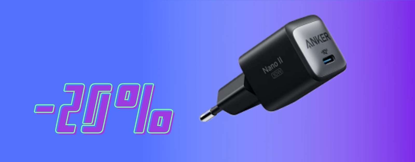 Questo caricatore Anker universale lo paghi solo 20€
