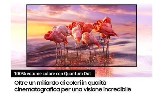 Smart TV Samsung QLED sconto Amazon