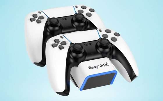 Questa stazione a soli 5€ ti permette di ricaricare i DualSense PS5