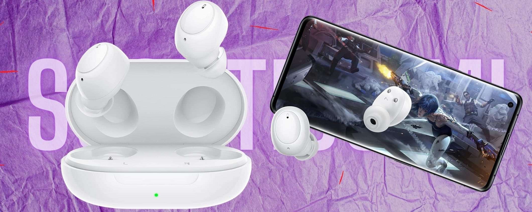 Auricolari True Wireless OPPO, al 50% con cancellazione del rumore