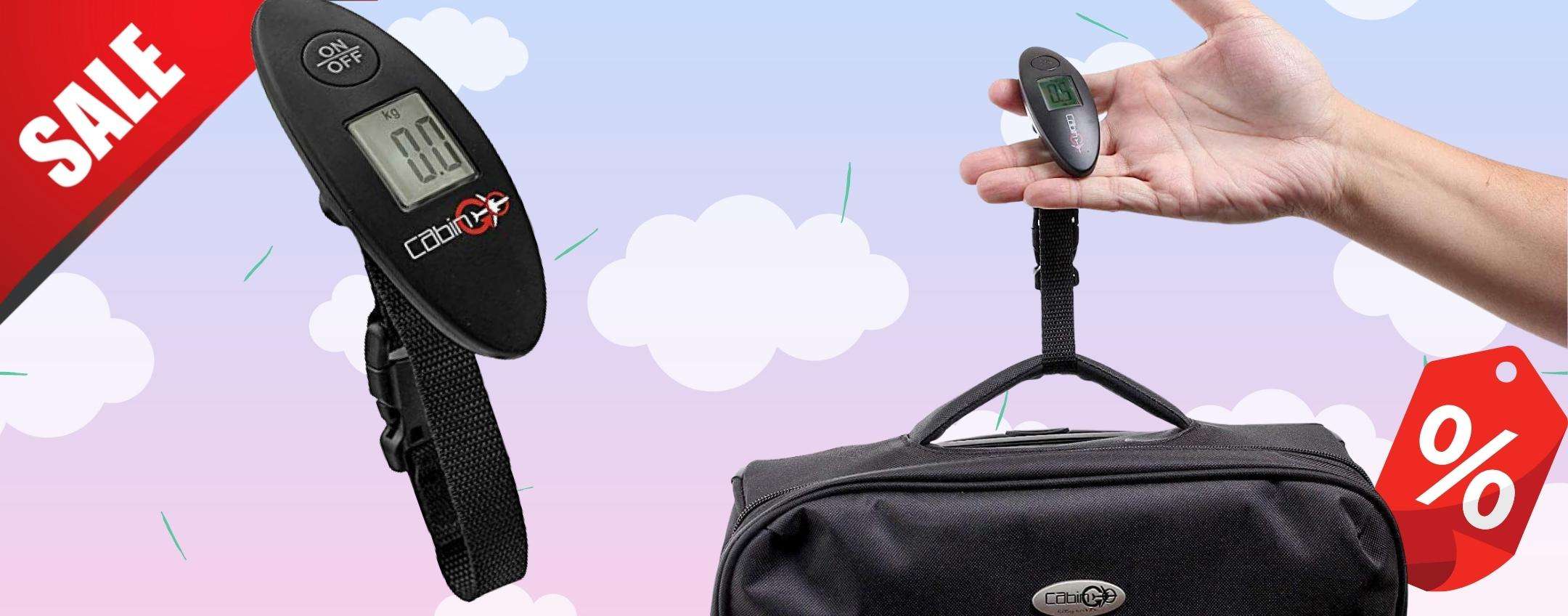 In viaggio senza pensieri: piccola bilancia per valigia, 5€ su Amazon