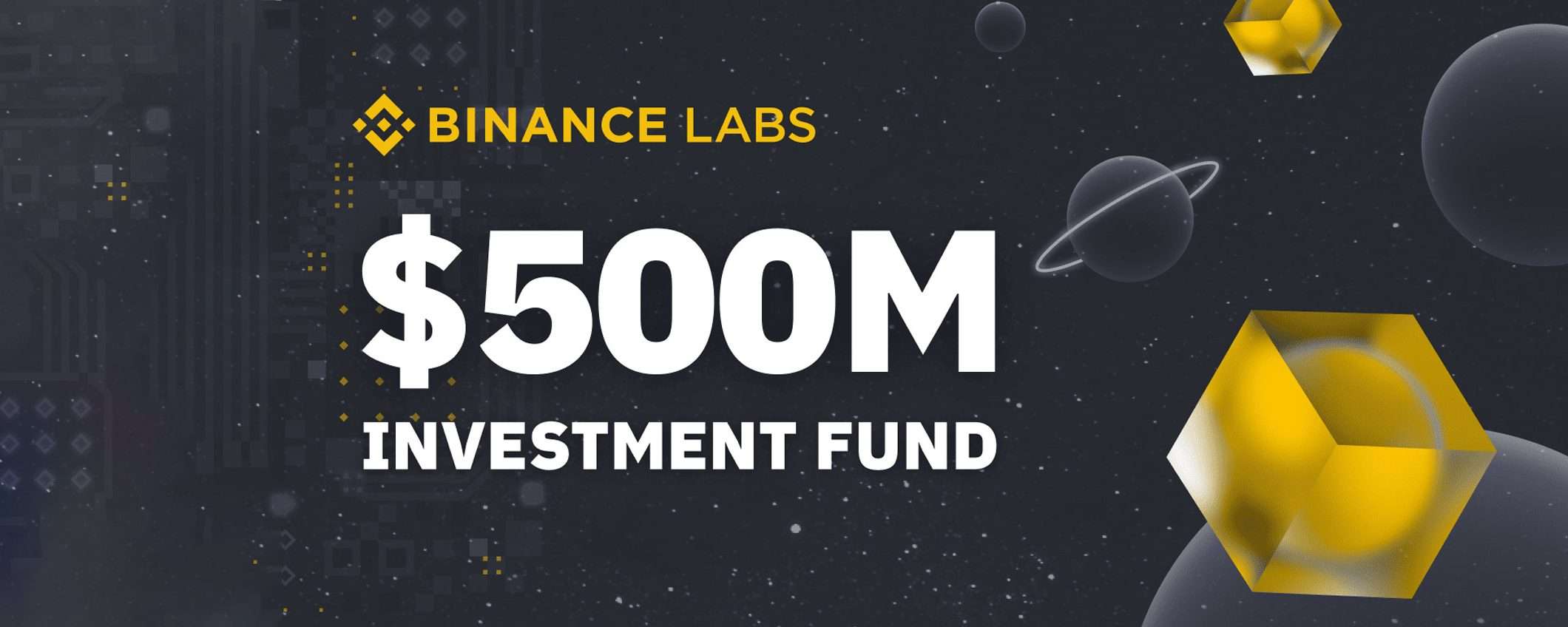 Binance Labs: 500 milioni per Web3 e blockchain