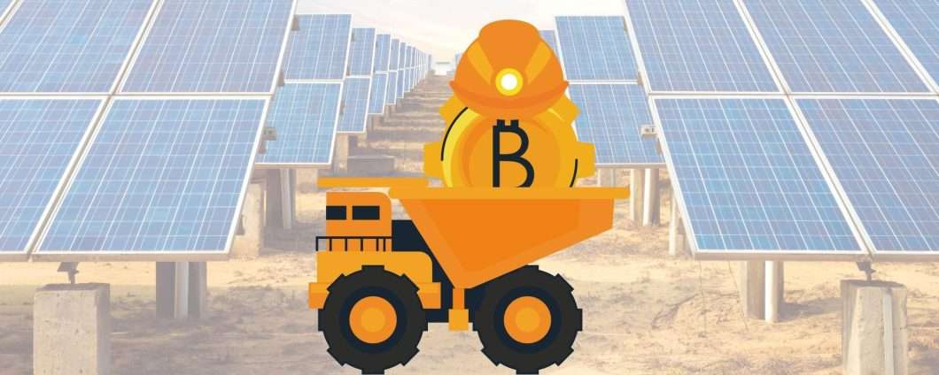 Bitcoin: avviato il mining a energia solare
