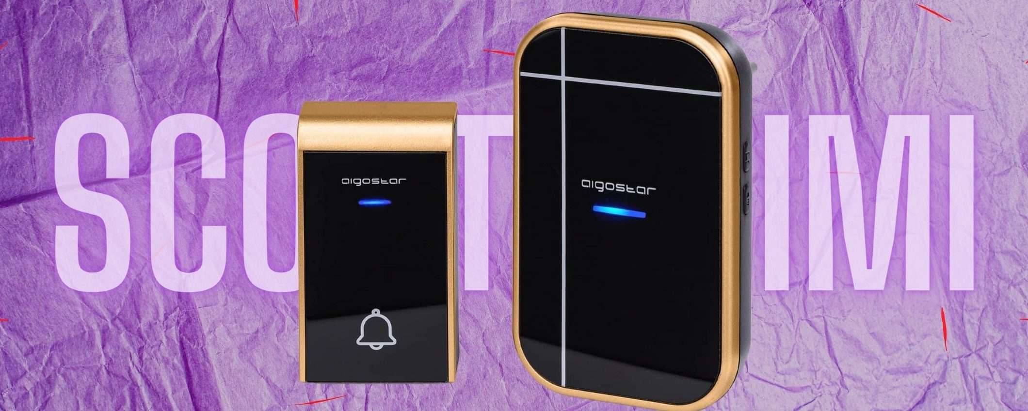 Campanello senza fili: ripari il citofono e lo metti dove vuoi (13€)