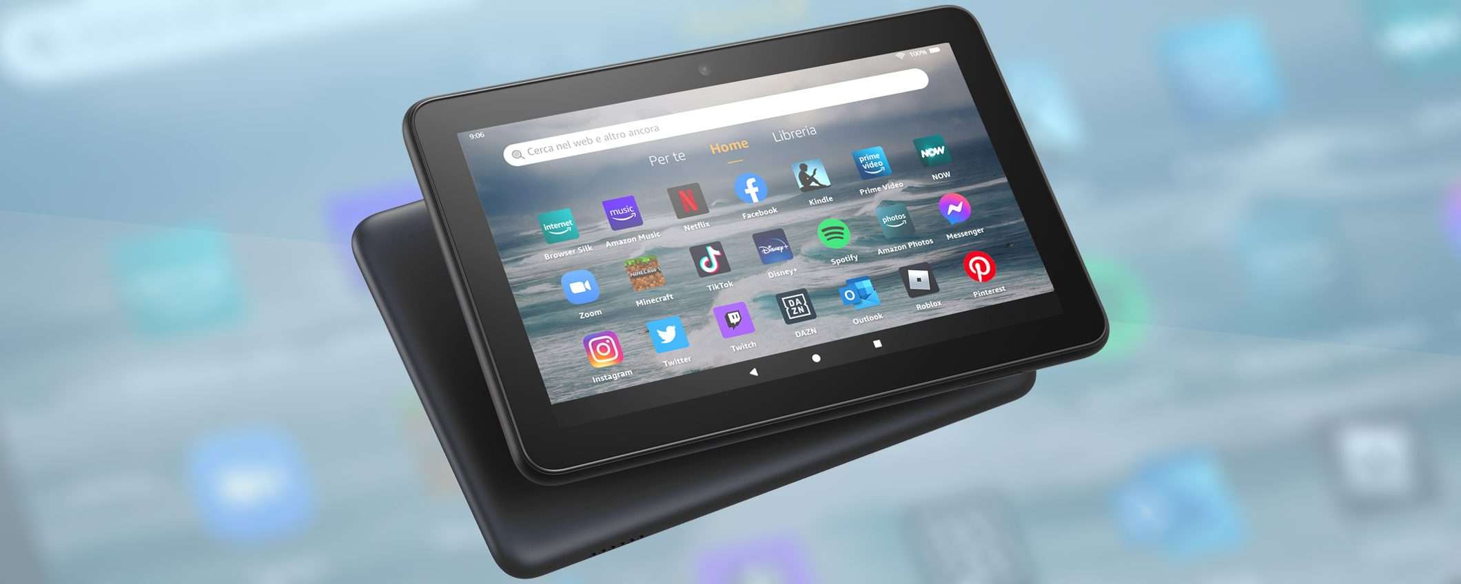 Il nuovo tablet Fire 7 (2022) è arrivato su Amazon