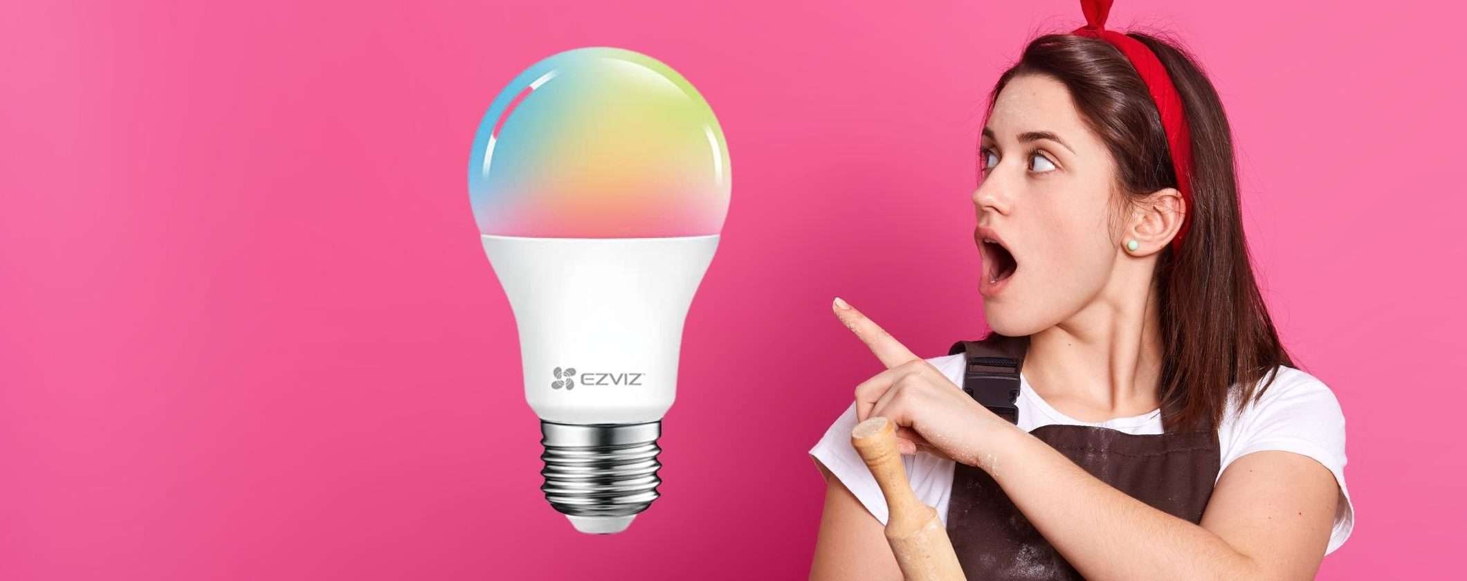 Con Lampadina Intelligente rendi smart la tua casa a soli 7€, su Amazon