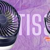 Fresco IMMEDIATO con questo MINI ventilatore USB da scrivania