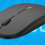 Mouse wireless silenzioso e ricaricabile, il prezzo è un REGALO