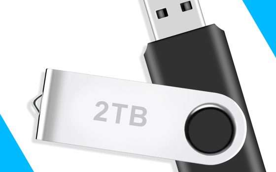2TB in tasca a soli 12€: questa pendrive va a ruba