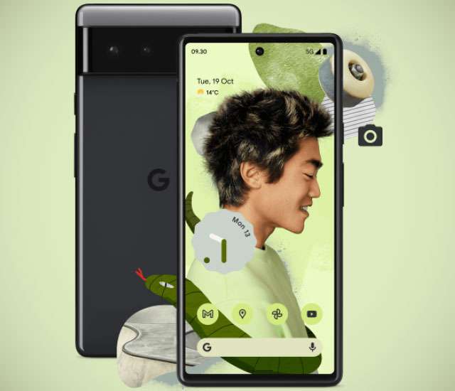 Lo smartphone Pixel 6 di Google