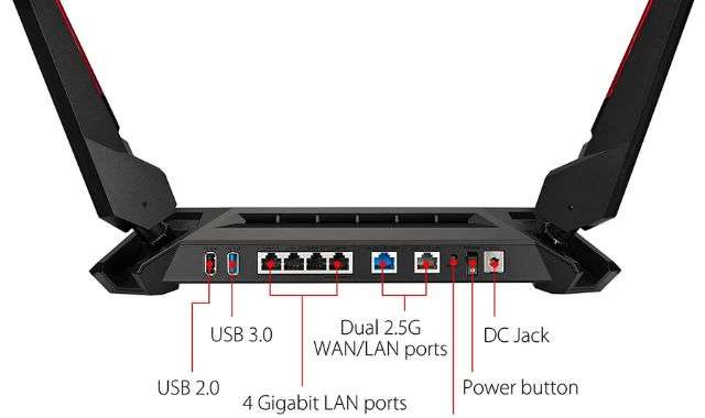 ASUS ROG Rapture porte