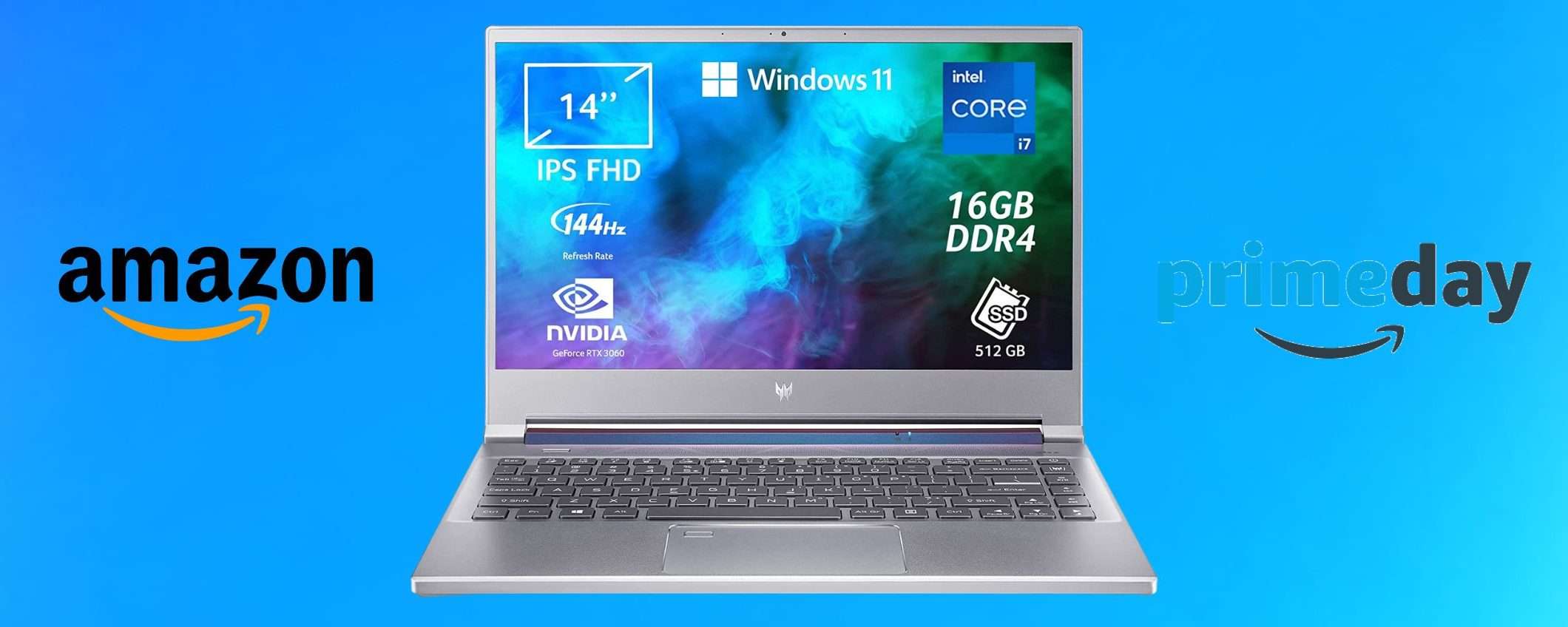 Acer Predator Triton: che sconto (-400€) per i Prime Day