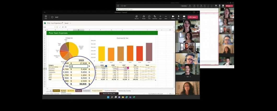 Microsoft Teams: collaborazione con Excel Live