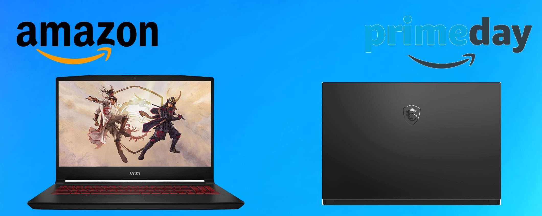 Prime Day 2022: i notebook gaming MSI in offerta