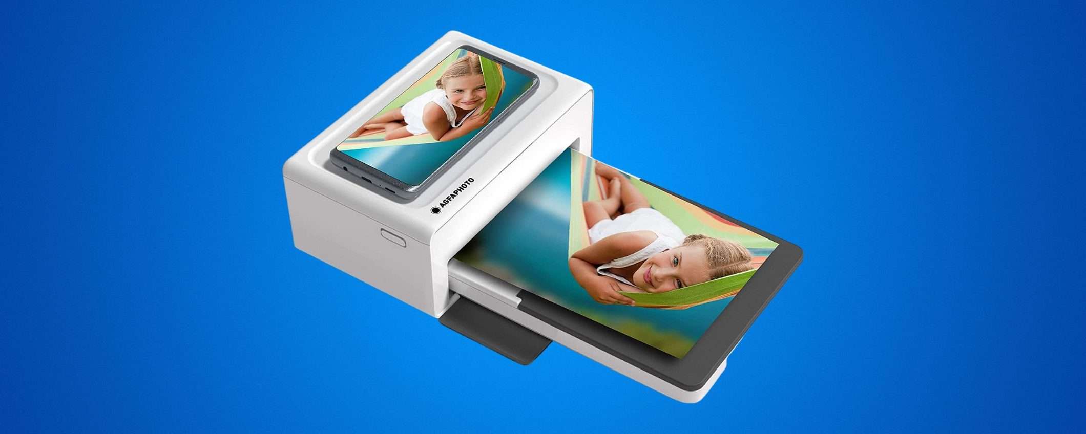 Con la stampante fotografica bluetooth i tuoi ricordi sono sempre con te