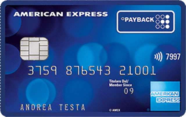 La carta PAYBACK di American Express