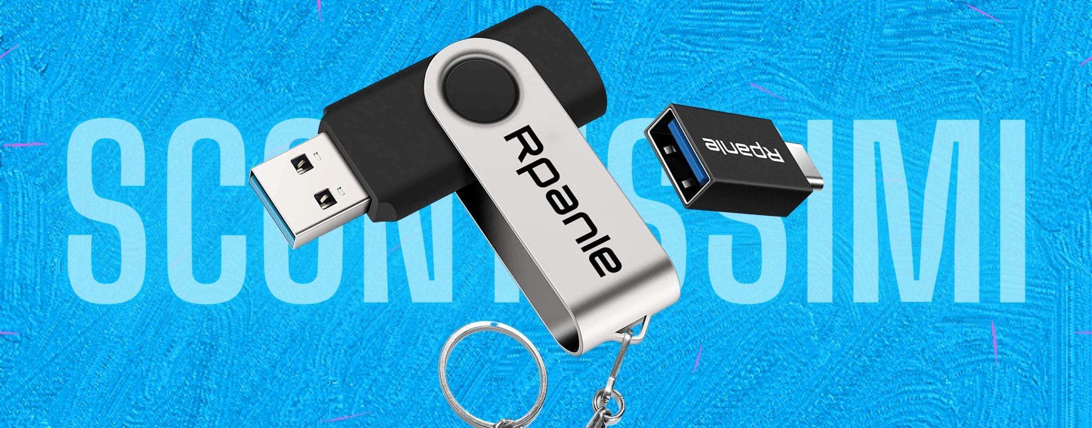 Chiavetta USB: 64 GB Di Spazio Per Un 2 In 1 Di Cui Hai Bisogno