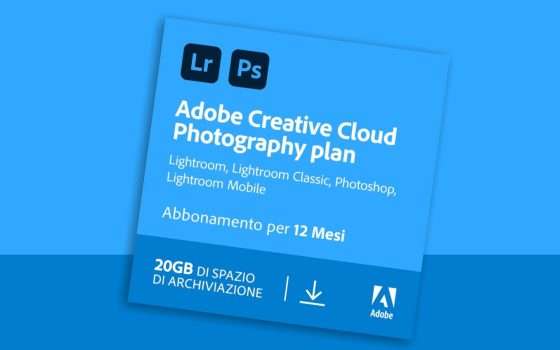 Adobe Creative Cloud Photography, Prime Day d'oro