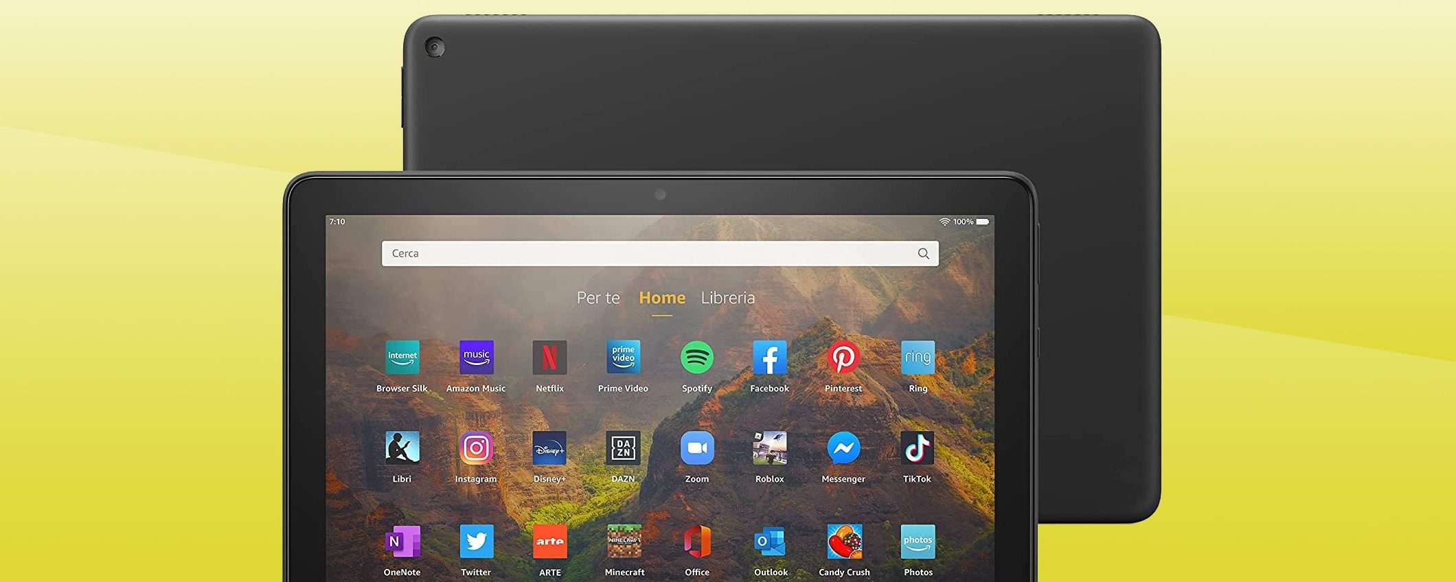 Prime Day: Amazon sconta i tablet Fire HD 8 e HD 10