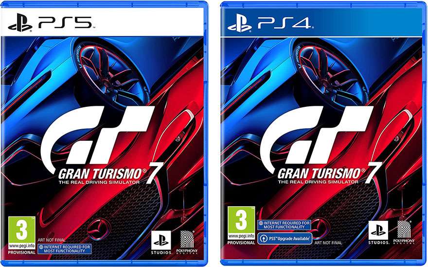 Le versioni PS5 e PS4 di Gran Turismo 7