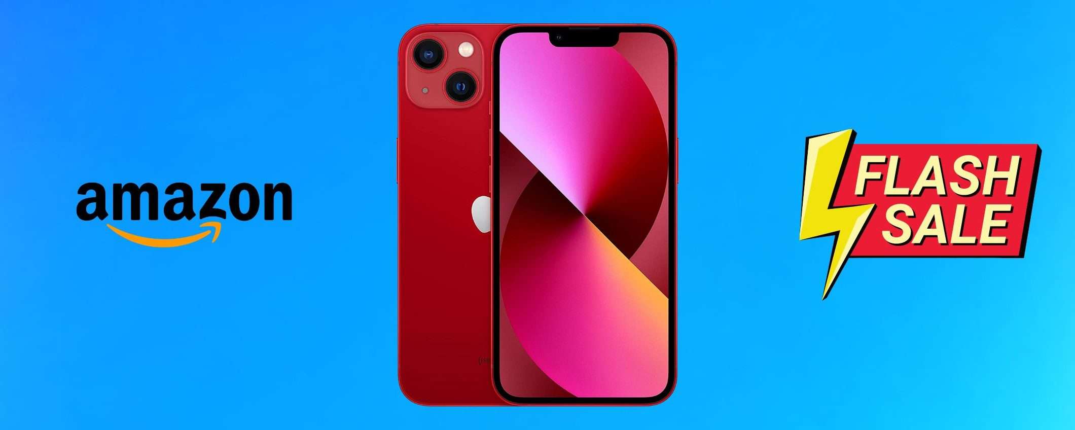 iPhone 13 128GB RED: che prezzo, risparmi più di 150€!