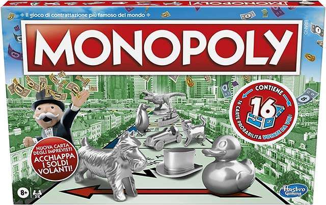 Il Monopoly in edizione classica