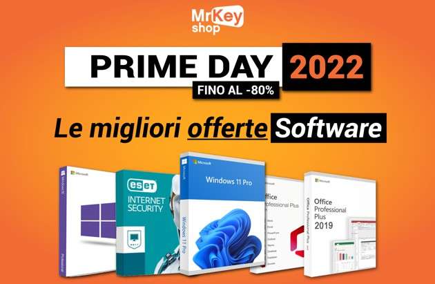 Offerte software Prime Day