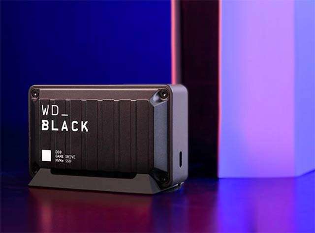 L'unità SSD della serie WD_BLACK D30
