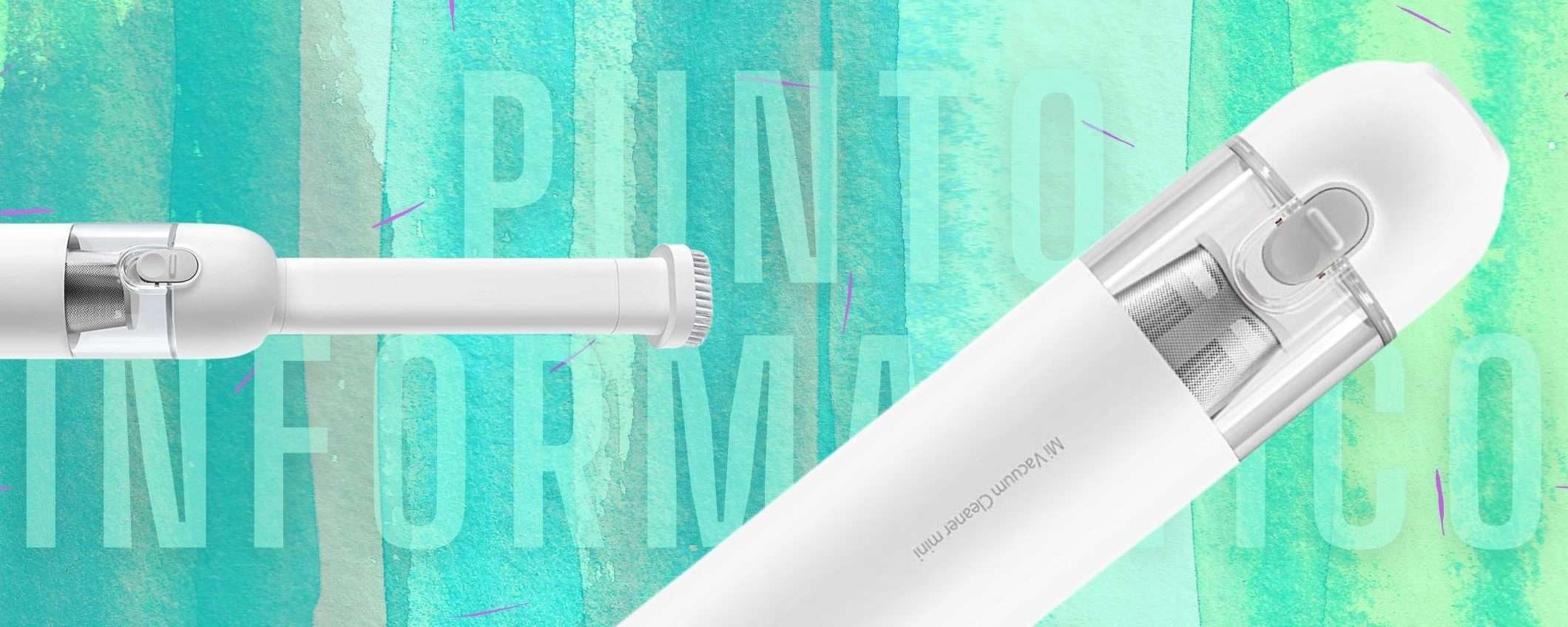 Mini aspirapolvere XIAOMI, una bomba da cassetto (-16%)