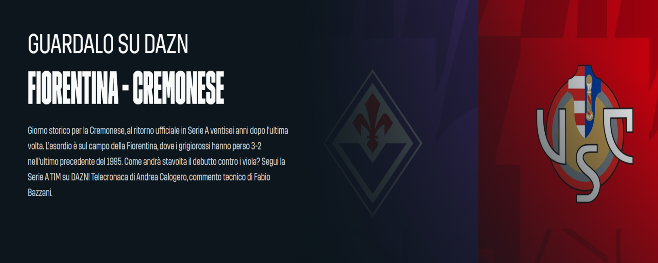 Fiorentina-Cremonese (Serie A): come vederla in streaming