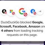 DuckDuckGo blocca anche i tracker di Microsoft