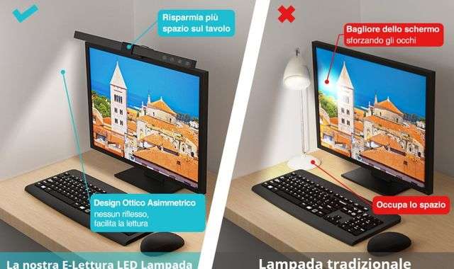 Lampada da monitor PC sconto