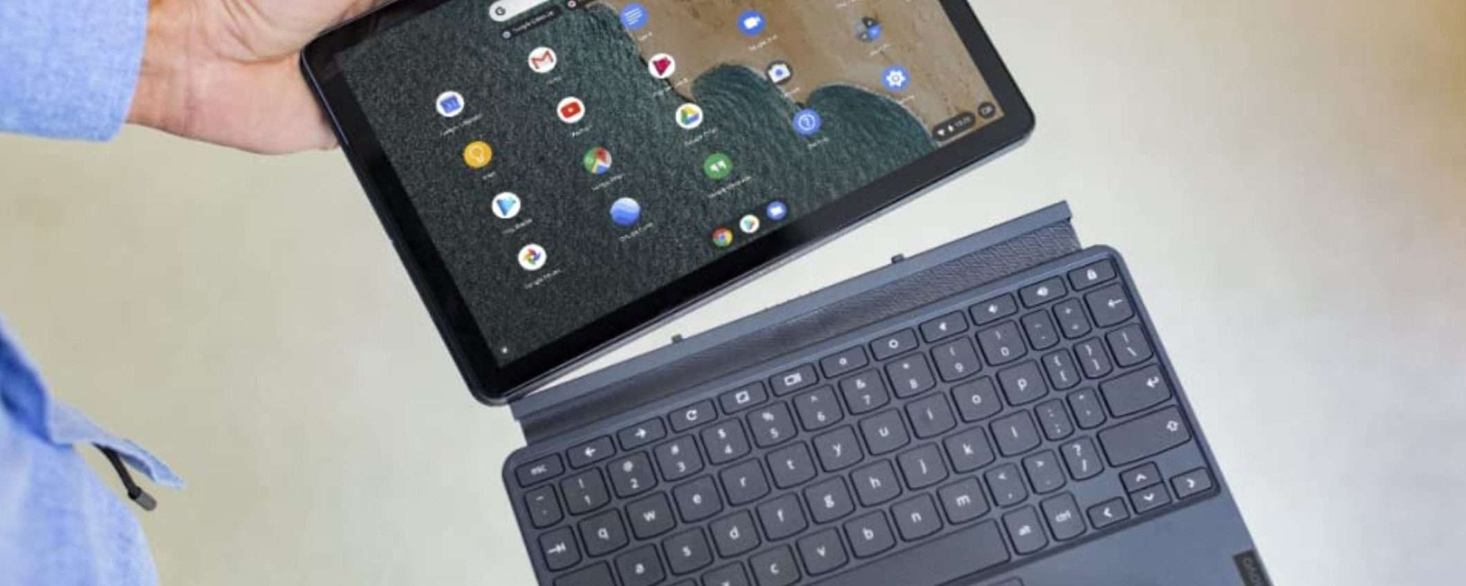 Lenovo IdeaPad Duet, il Chromebook 2-in-1 che paghi 189€ in offerta