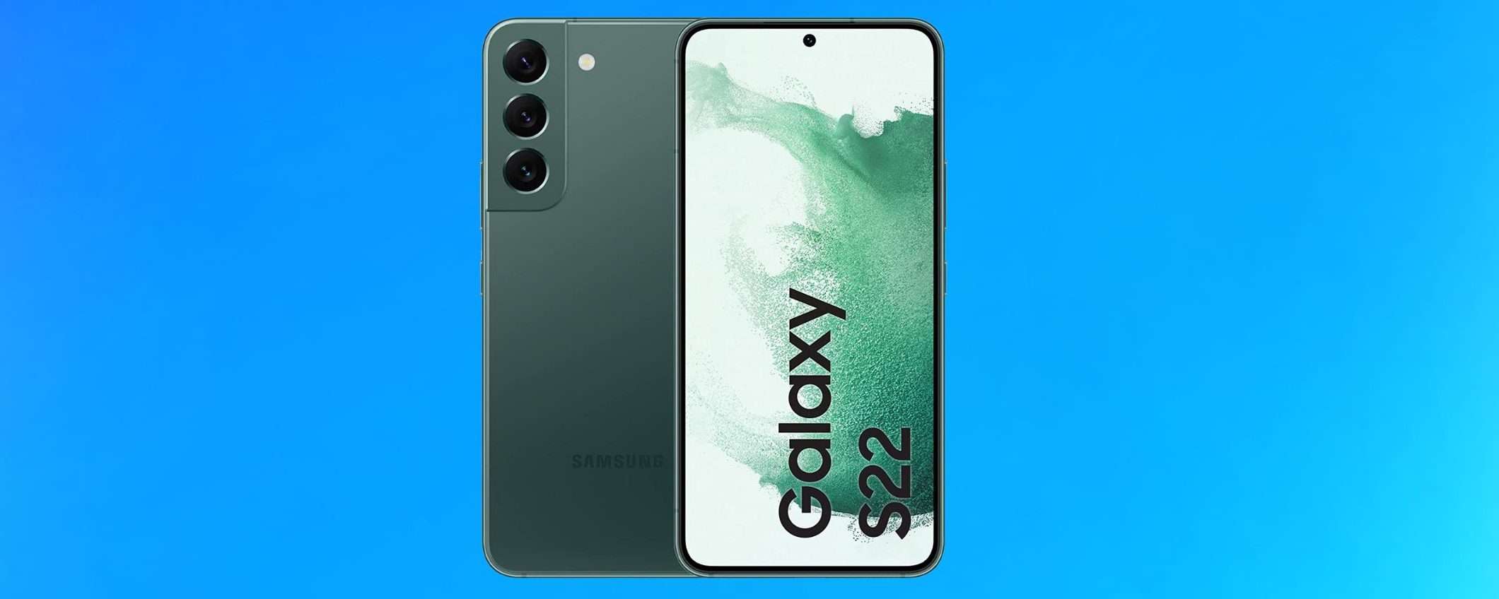 Samsung Galaxy S22, sconto come al Prime Day: affare imperdibile