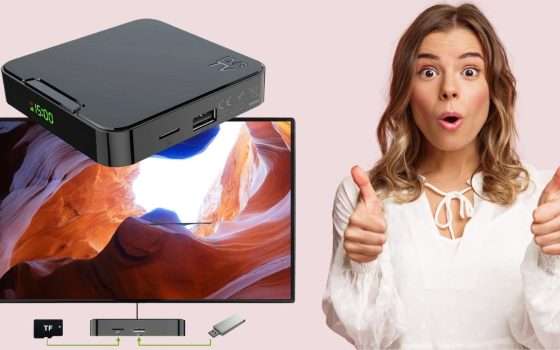 Digitale Terrestre: decoder smart TV su Amazon a 21€