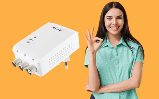 Digitale terrestre: segnale potente ovunque con soli 23€