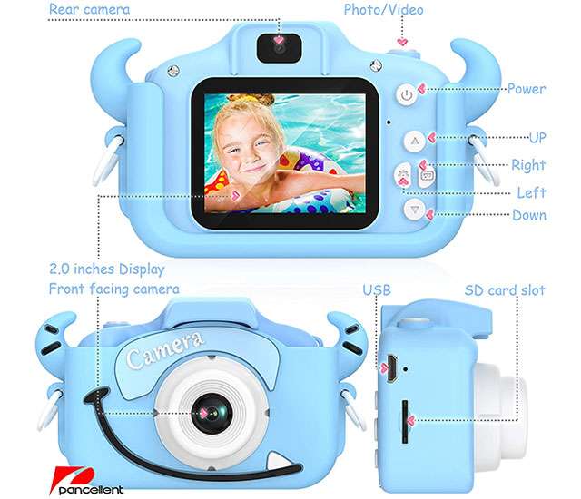 La fotocamera digitale per bambini di Pancellent