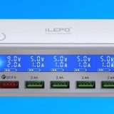 Questo caricabatterie USB con LCD sarà più utile di quanto immagini