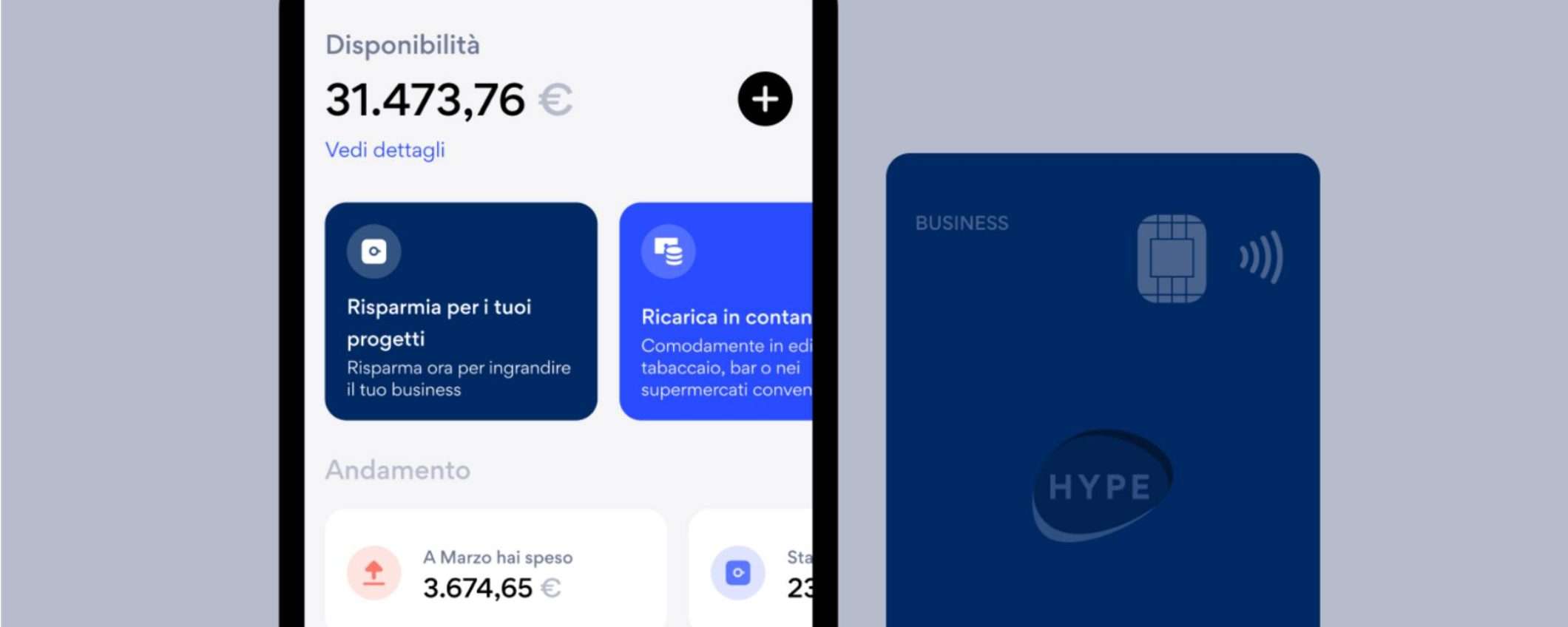 Con HYPE Business puoi azzerare il canone del tuo conto