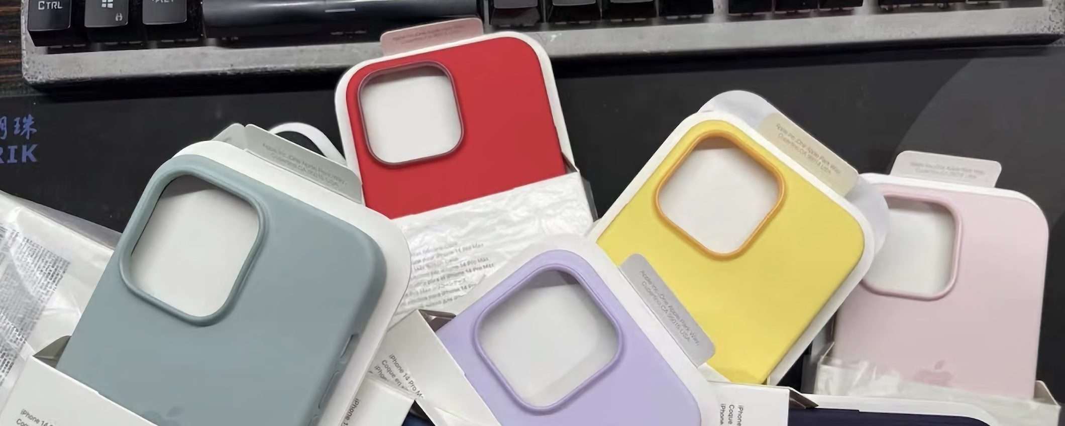 iPhone 14: tutti i colori delle cover ufficiali in anteprima