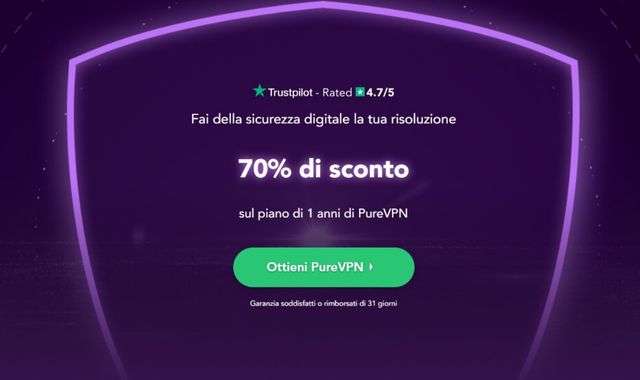 PureVPN promozione