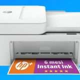 Stampante HP multifunzione con 6 mesi di inchiostro: l'offerta Amazon