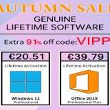 Sconti d'autunno: Windows 10 Pro soli 12€, l'update a Windows 11 è gratis