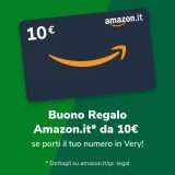 Very Mobile ripropone il buono Amazon da 10 euro per i nuovi clienti