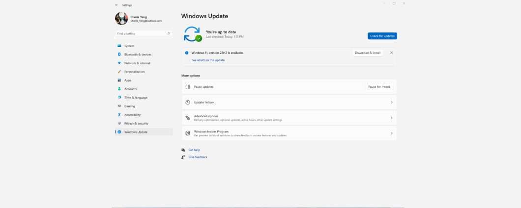 Windows 11 2022 Update: installazione più veloce