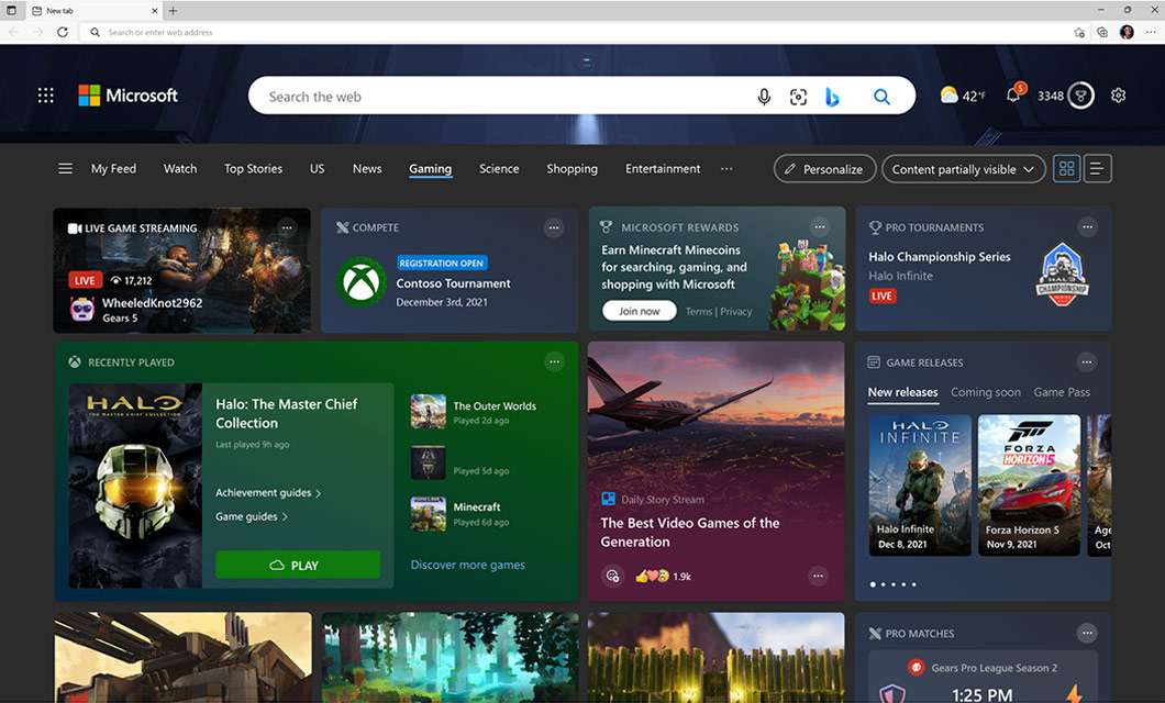 Windows 11 2022 Update, Controller Bar